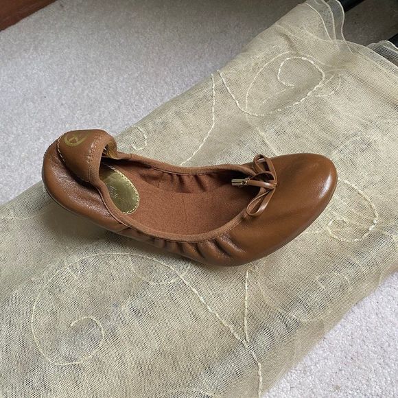 MICHAEL KORS Women City Leather Ballet Flats - NEW NWOB - Picture 5 of 8